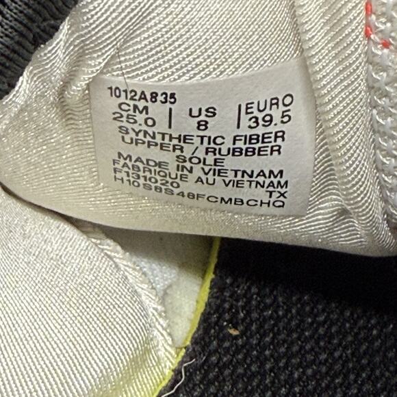 Asics Women’s Size 8 Versablast White & Black Athletic Running Shoes - Picture 6 of 7